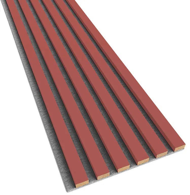 Akustyczne panele lamelowe 2 szt. koral H7-K21