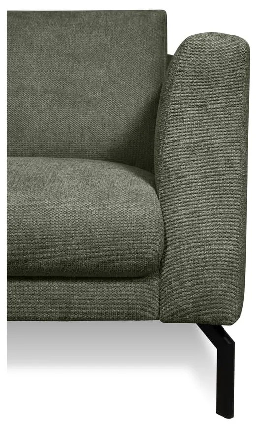 Ciemnozielona sofa 216 cm Gomero – Scandic