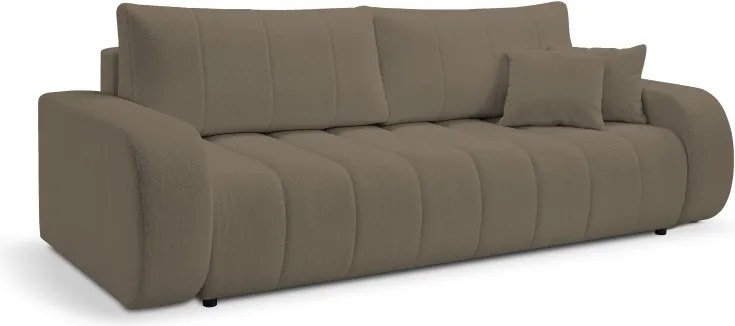 Sofa BALOO z funkcja spania i pojemnikiem JASNY BRĄZ LAMBI 03