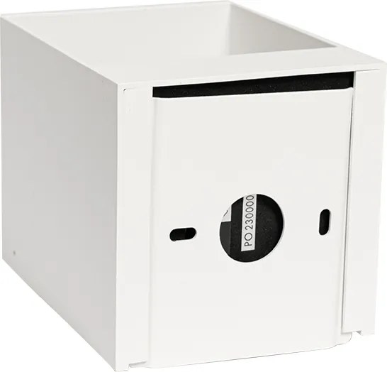 Lampa ścienna biała z wbudowanym LED i dotykowym ściemniaczem, ładowana - Joris