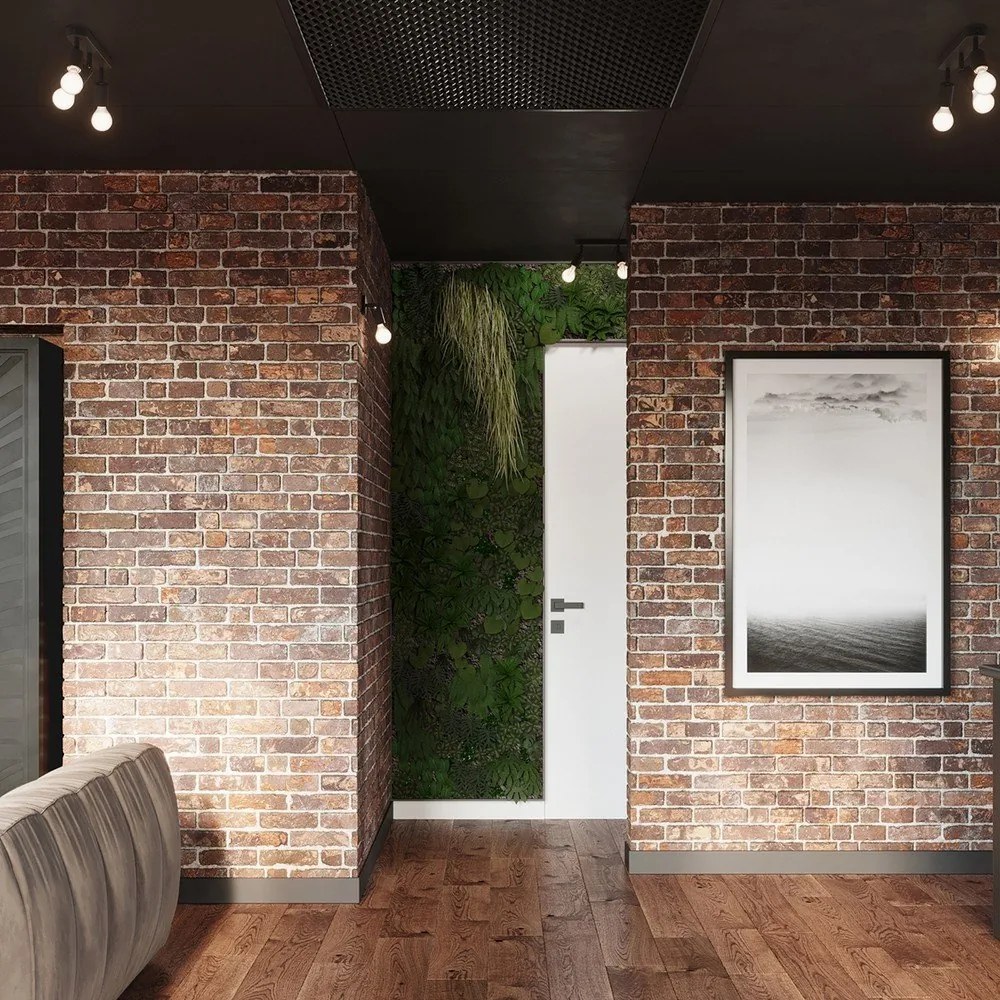 Czarna metalowa lampa sufitowa ø 6 cm Brando – Sollux