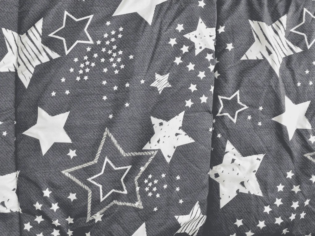 Zestaw całorocznej kołdry 140x200 cm z włókna silikonowego z poduszką 70x90 cm DREAM STAR