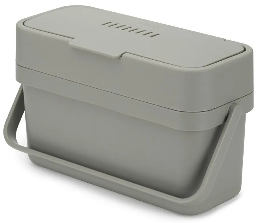 Szary pojemnik na odpadki organiczne 4 l Duo – Joseph Joseph