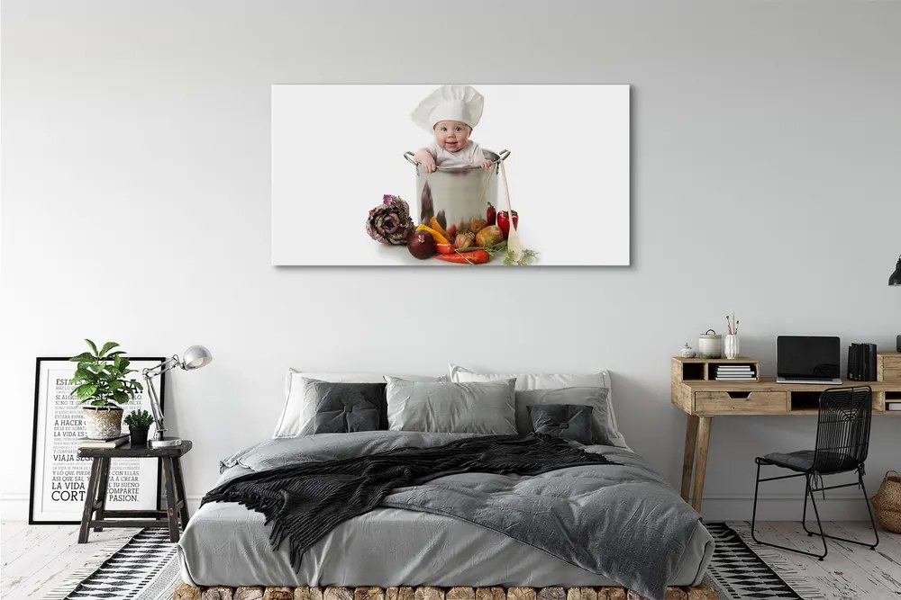 Obraz na płótnie Zabawne Ujęcie z Warzywami