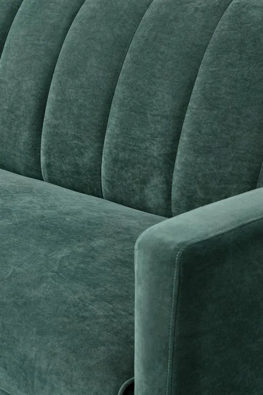 Ciemnozielona rozkładana sofa TROMSO