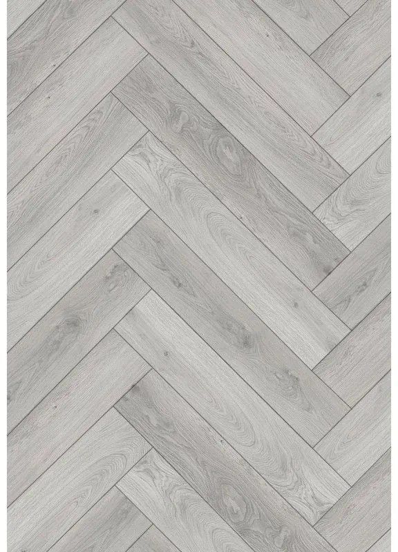 Mexen Saguaro próbka paneli winylowych jodełka SPC 6,5 mm, podkład IPEX 1,5 mm, 4 V-Fuga, Dąb - F1182-S