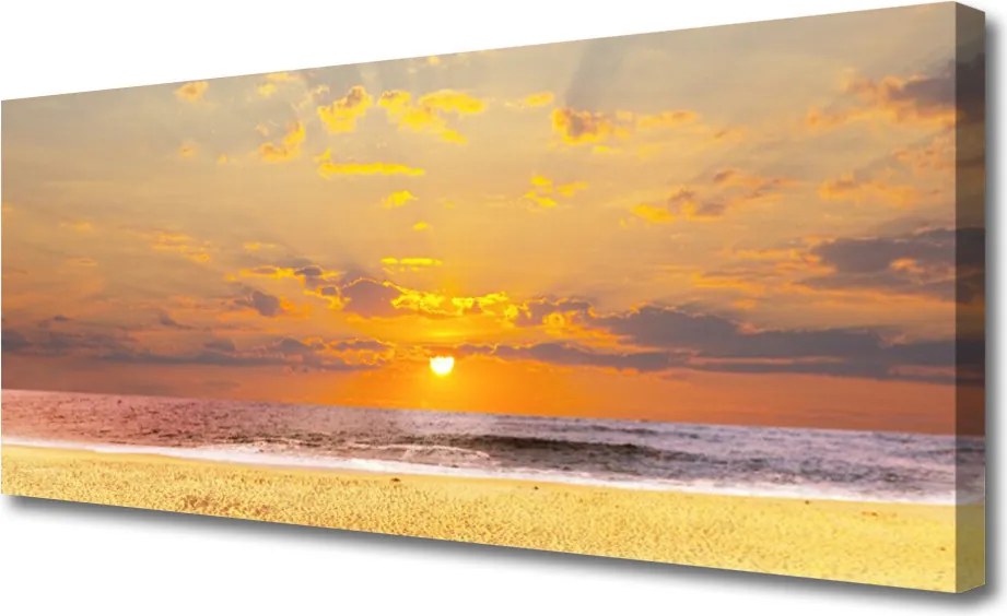 Obraz canvas Lazurowa Zatoka i Piasek