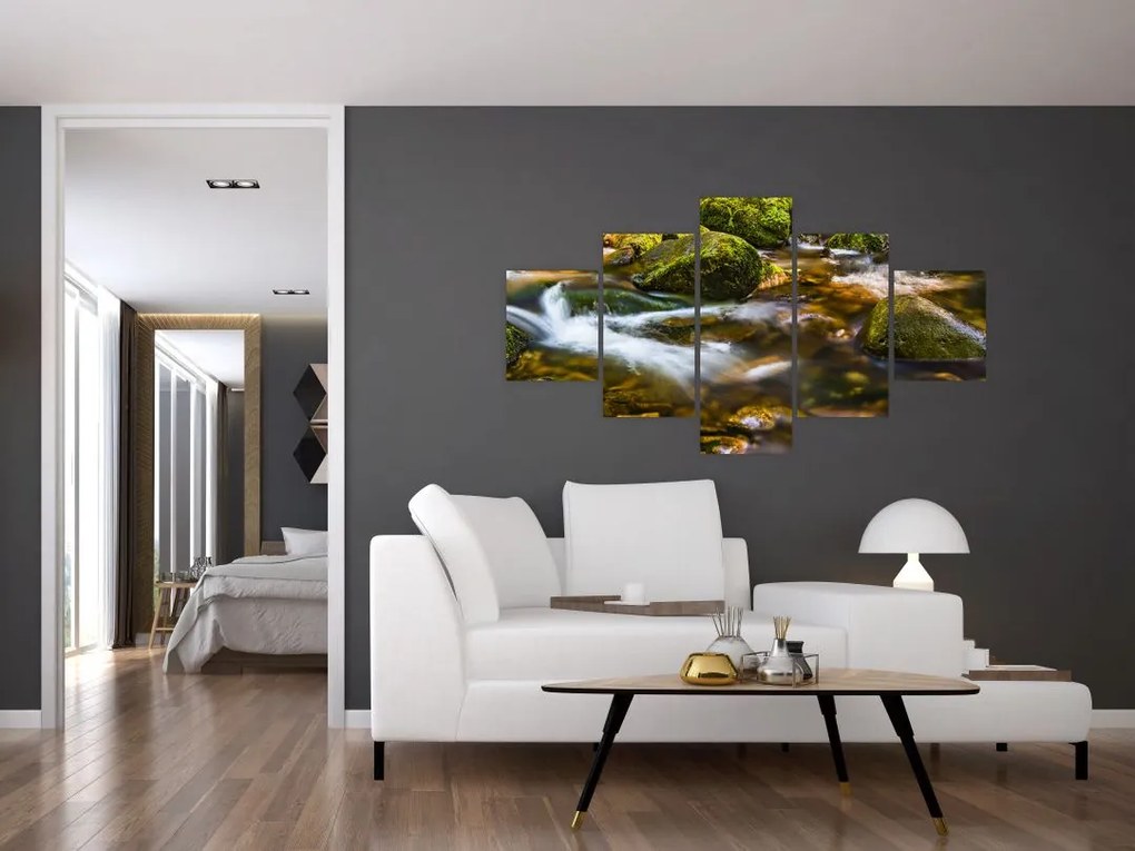 Obraz strumienia (125x70 cm)