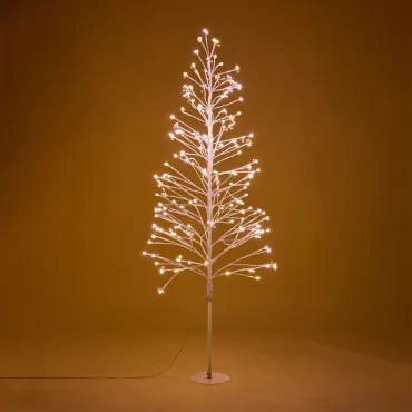 Choinka Led Z Żelaza Dorvin Biała 4000 K & ↑180 - Sklum