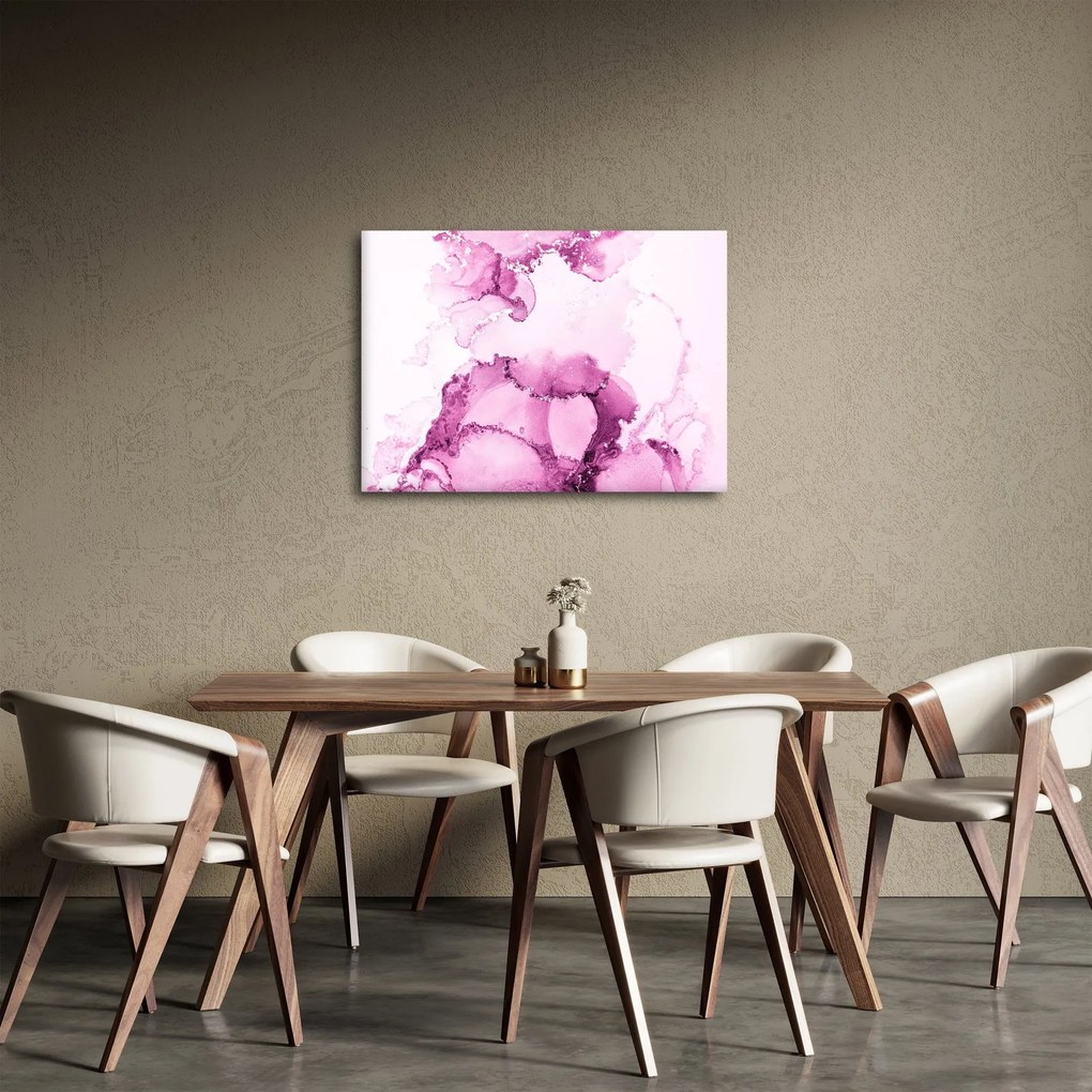 Obraz - Różowy wystrój (70x50 cm)