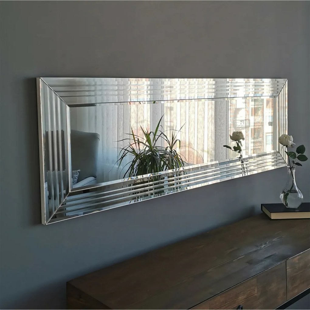 Lustro Silver B 40 x 120 cm