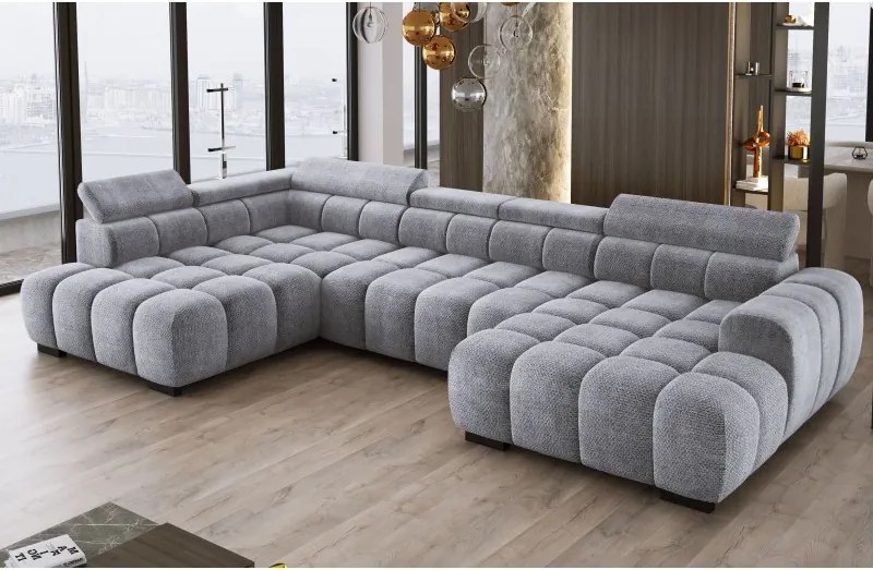 Narożnik BULL XL Lewostronny z elektryczną funkcją regulacji tkanina Eden 20 WERSAL