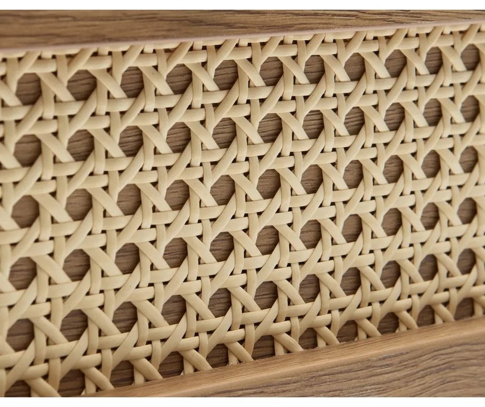Niska komoda w dekorze dębu w naturalnym kolorze 80x75 cm Pensacola – Unique Furniture