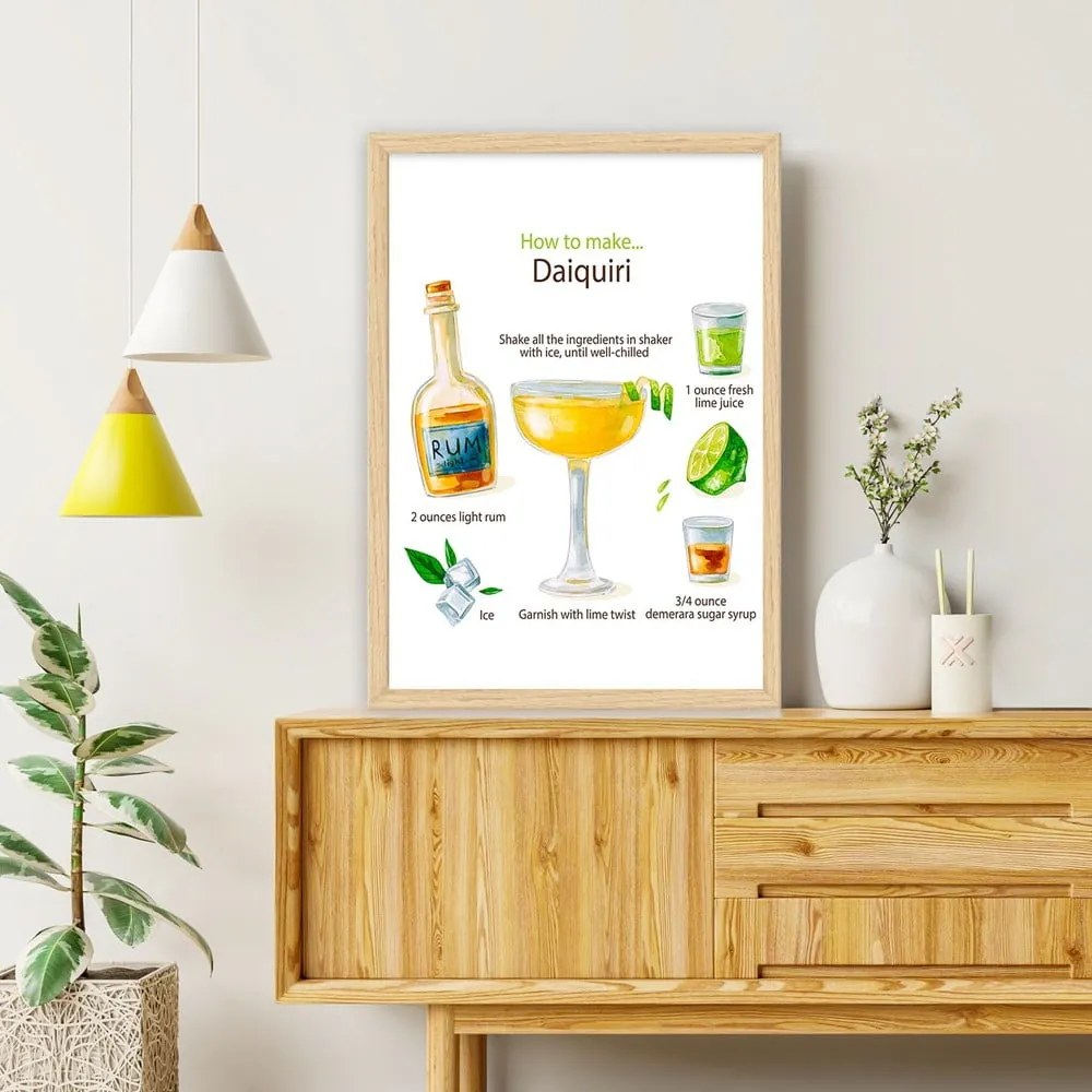 Obraz 40x55 cm Daiquiri – Wallity