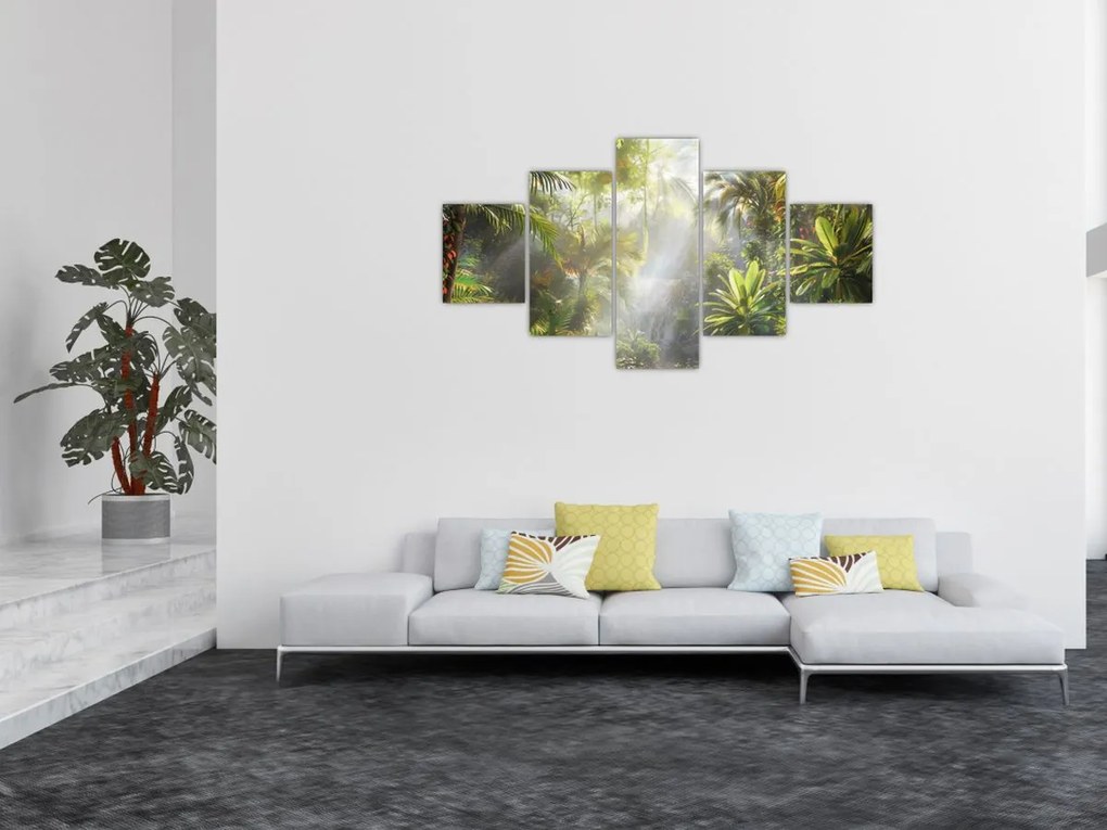 Obraz - Tropikalny las deszczowy (125x70 cm)