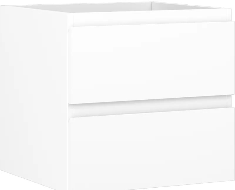Mexen Orio szafka łazienkowa podumywalkowa 50 cm, 2 szuflady, biała mat - 91A10-05047-2-BFF01