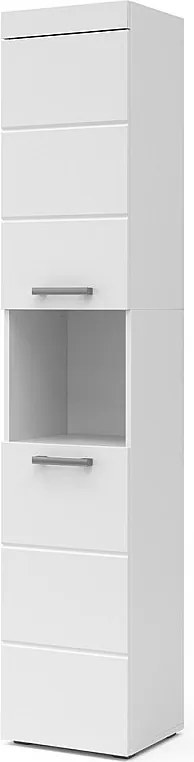 Szafka łazienkowa biały 37x32.6x190 luna