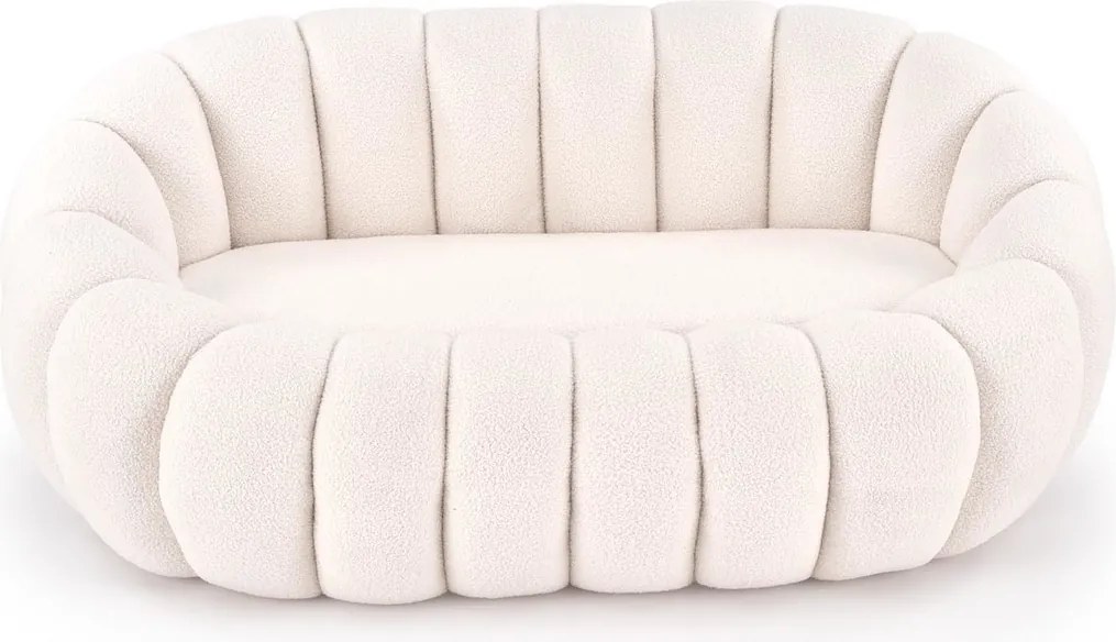 Sofa dwuosobowa Gaspar XL Halmar o obłym kształcie