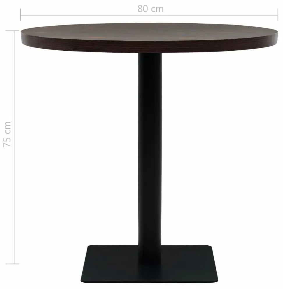 Okrągły stolik bistro D7-R76
