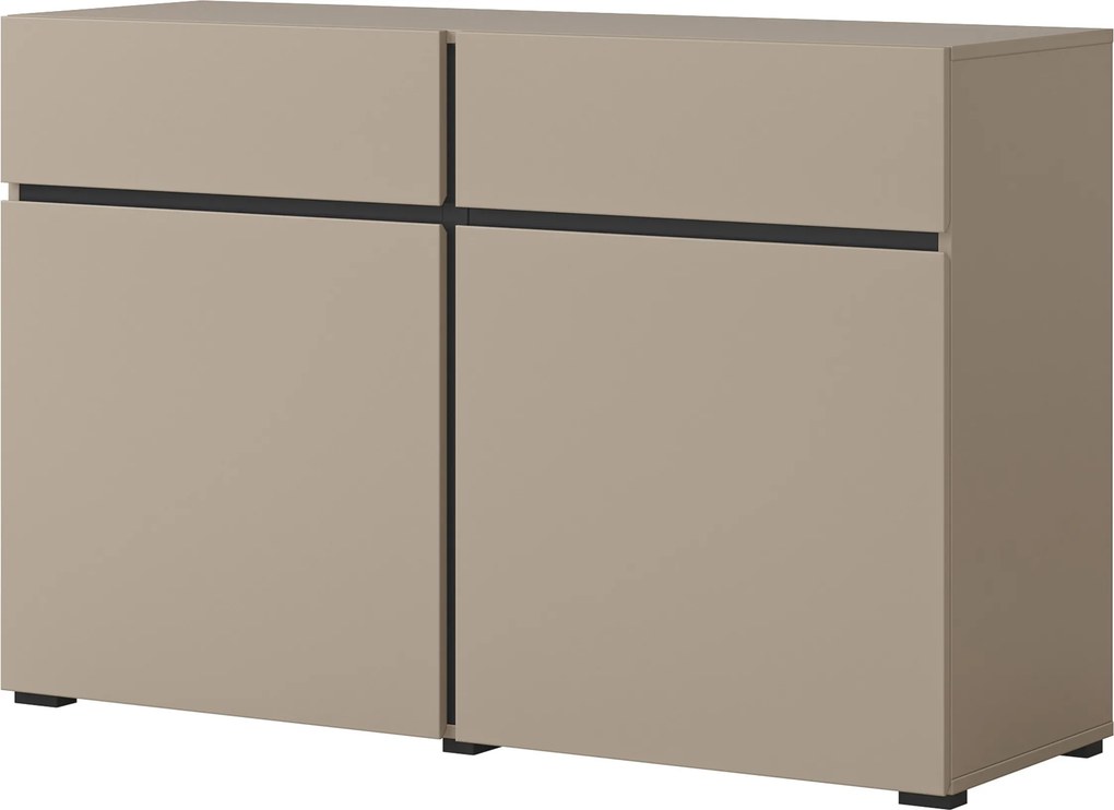 Komoda INCROCIO 119 cm do Salonu Sypialni Odcienie beżu