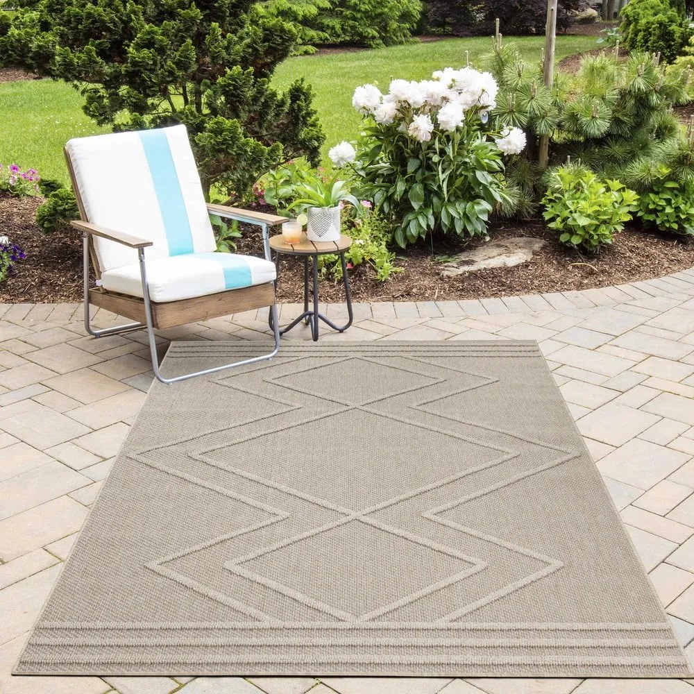 Beżowy dywan odpowiedni na zewnątrz 80x150 cm Patara – Ayyildiz Carpets