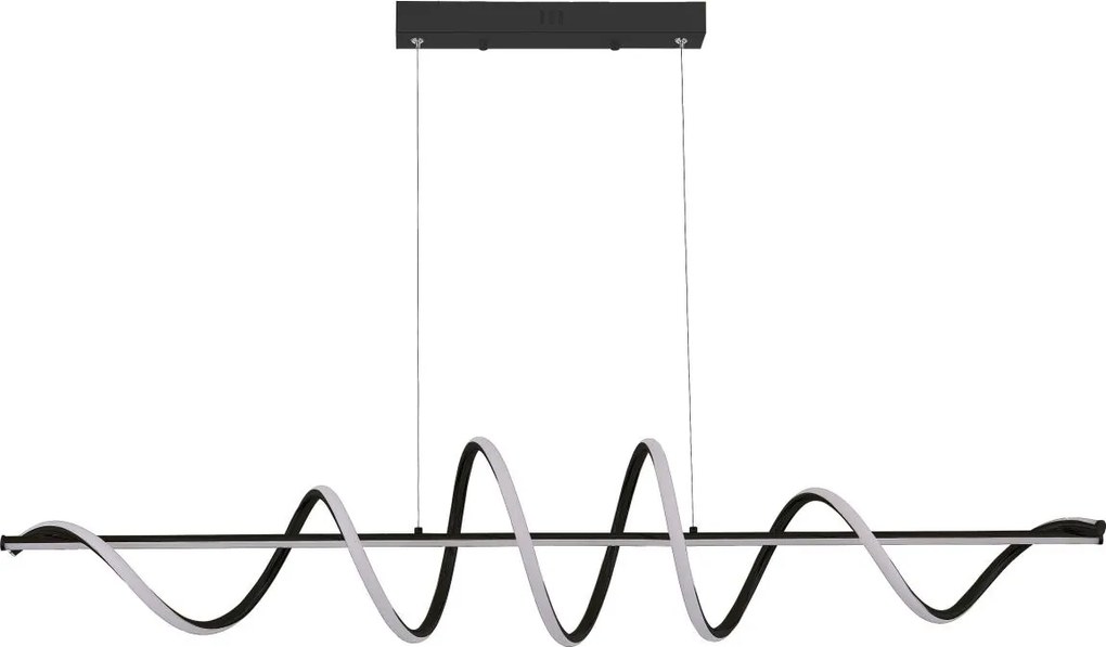 Zuma Line MS902-BK - LED Żyrandol na lince ESERO LED/60W/230V czarny