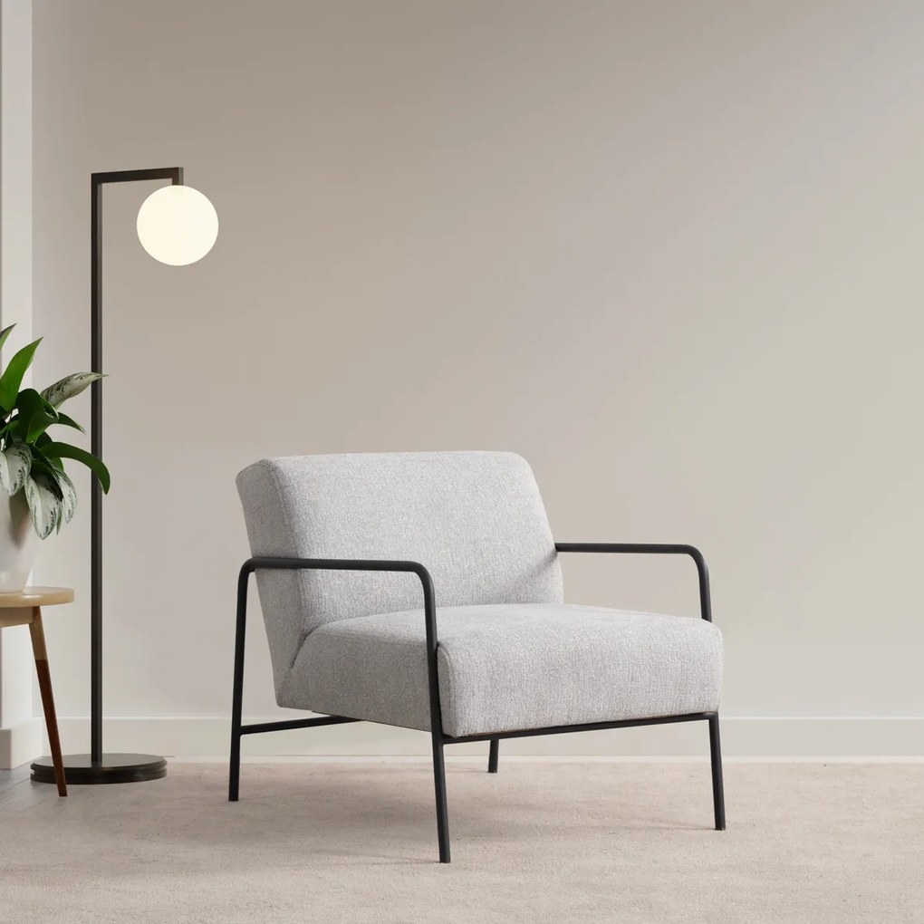 Fotel Eti Bergere Grey