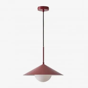 Żelazna Lampa Sufitowa Bagioli Czerwone Wino - Sklum