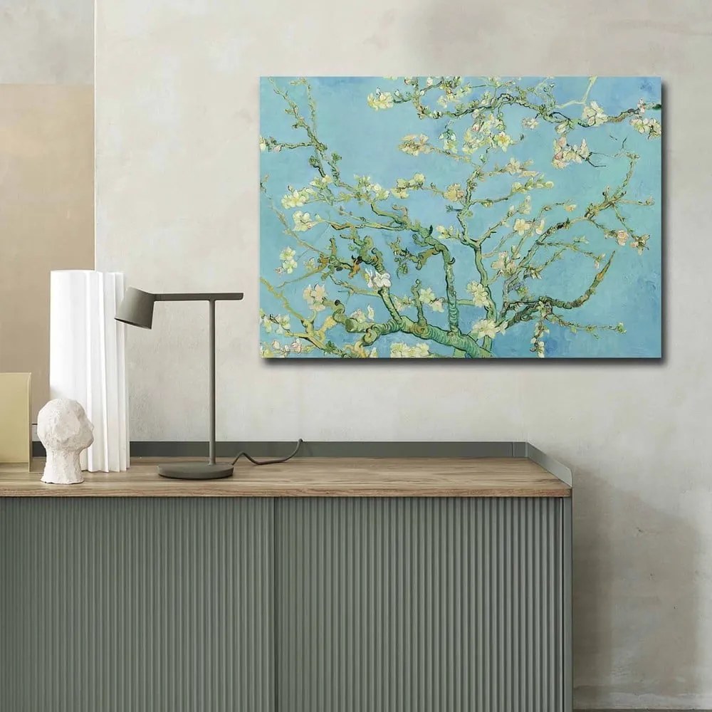 Reprodukcja obrazu na płótnie Vincent Van Gogh Almond Blossom, 100x70 cm