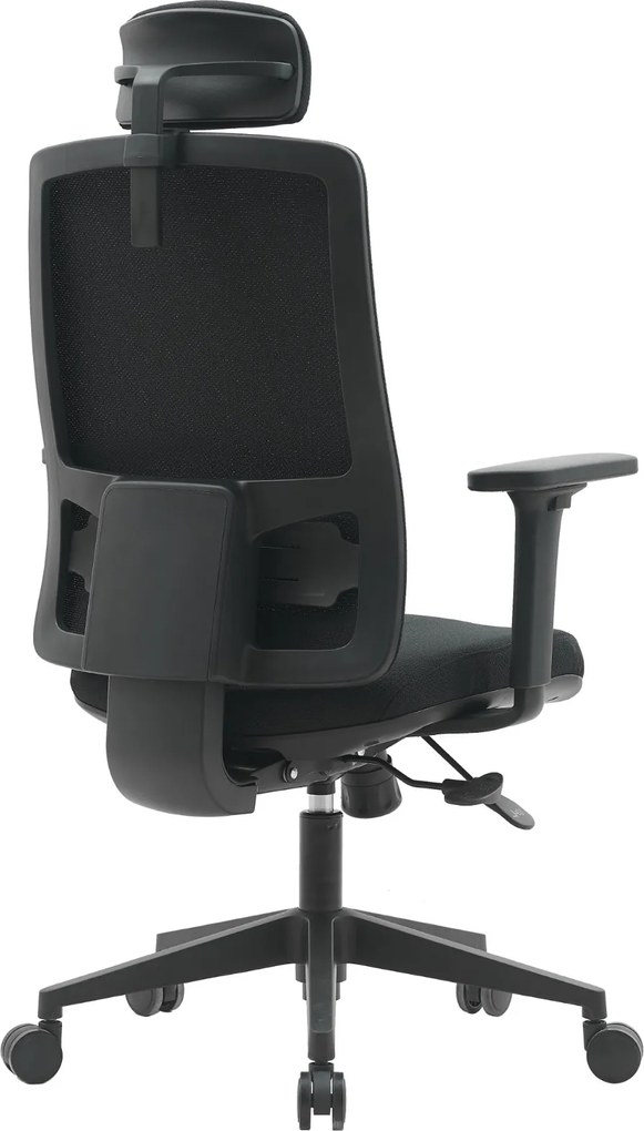 Ergonomiczny fotel biurowy do pracy Popstar Lux HR, zgodny z normą BHP