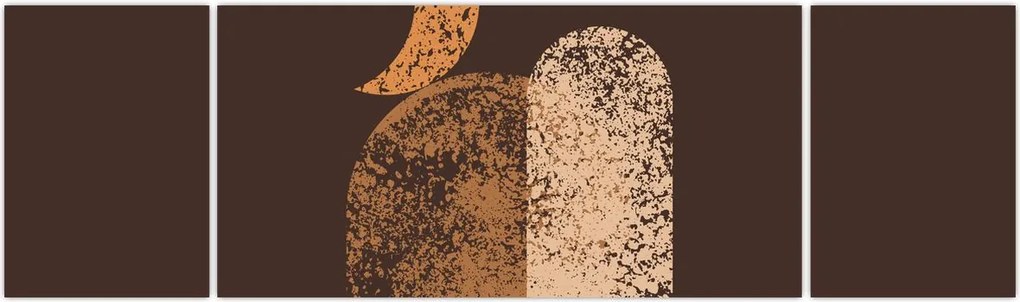 Obraz - Pomarańczowe łuki N⁰2 (170x50 cm)