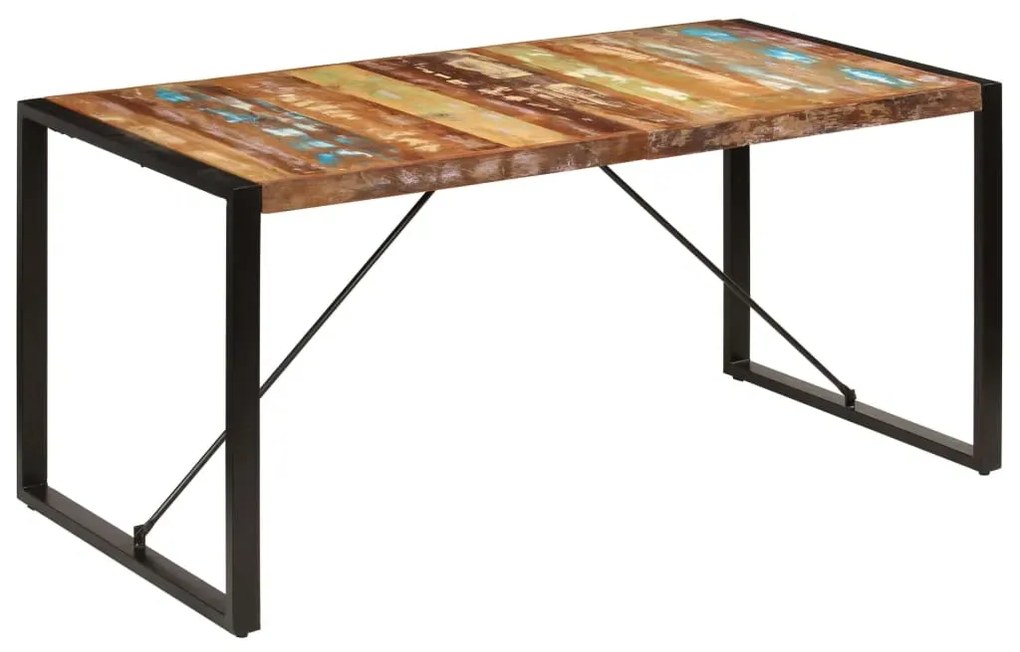 Wielokolorowy stół industrialny 80x160 – Fulo 3X