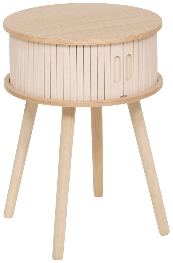 Szafka nocna NYSOS z 2 drzwiczkami, Ø 40 cm