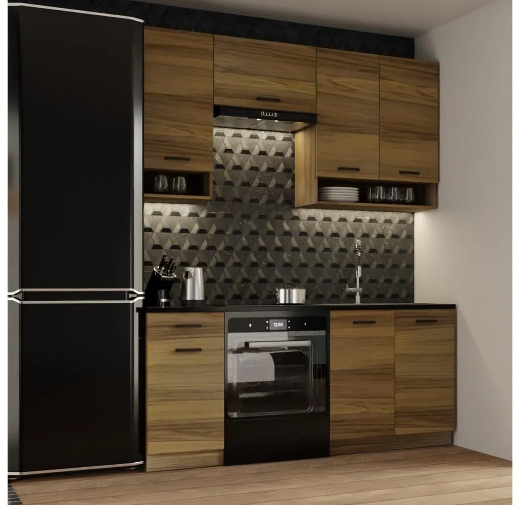 Zestaw kuchenny JUNE 180 cm dąb