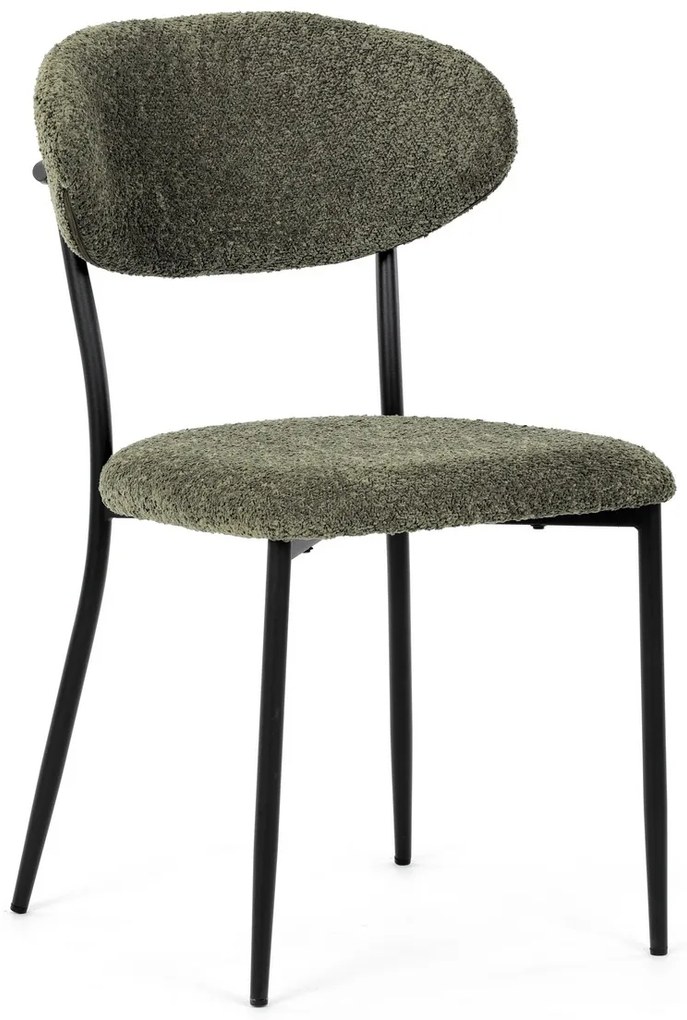 Zestaw krzeseł do jadalni CT-W1021 GRN2, 4 szt.