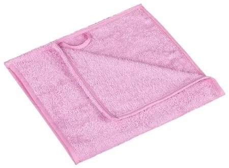 Bellatex Ręcznik frotte różowy, 30 x 50 cm