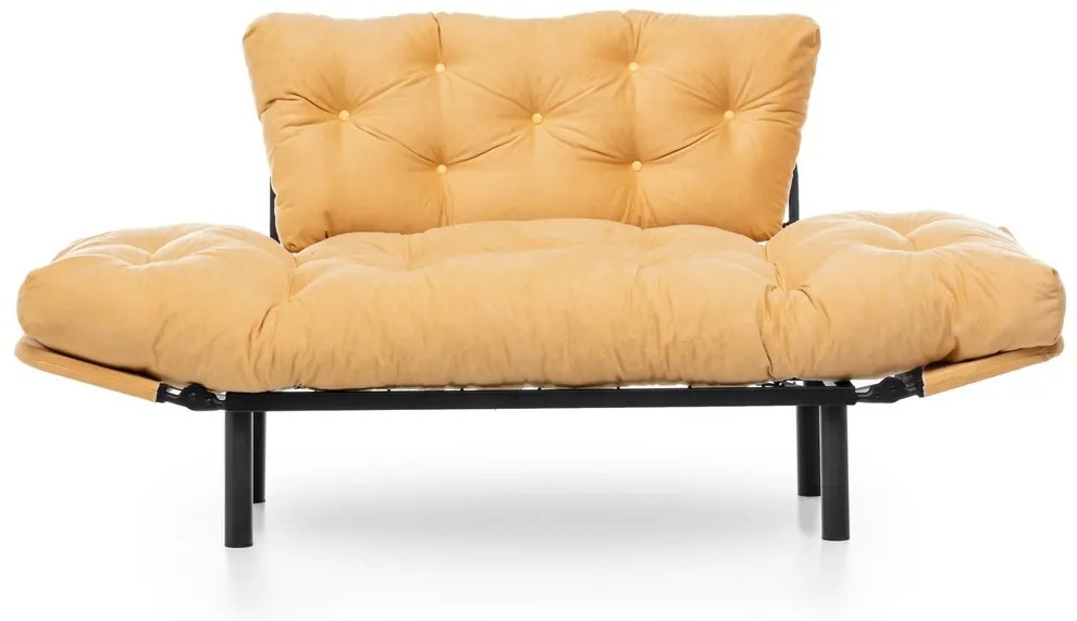 Sofa rozkładana Nitta Mustard