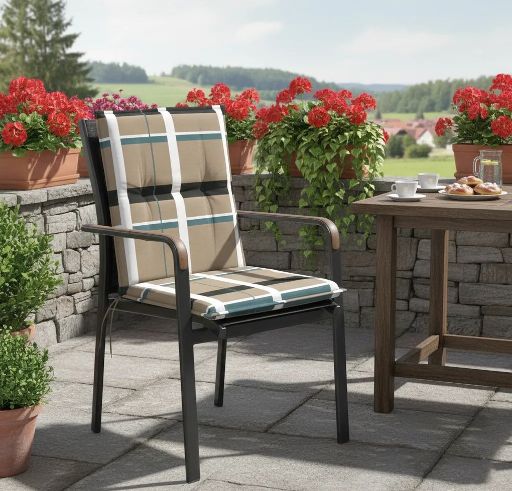 Doppler LIVING 6912 - niska poduszka na fotel z niskim oparciem