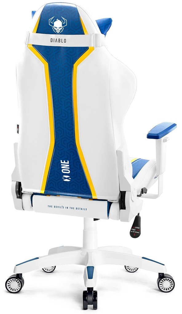 Fotel gamingowy Diablo X-One 2.0 King Size, Aqua Blue