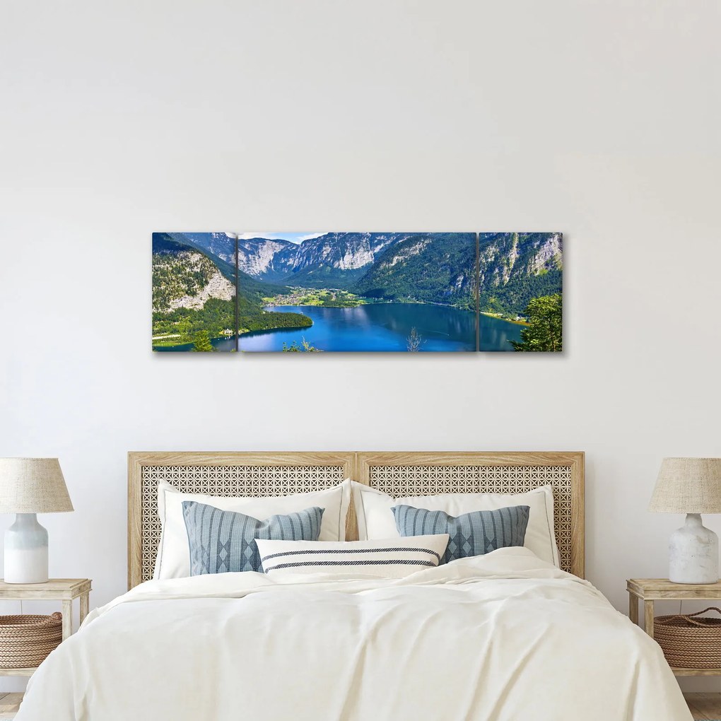 Obraz - Hallstätter See, Hallstatt, Austria (170x50 cm)