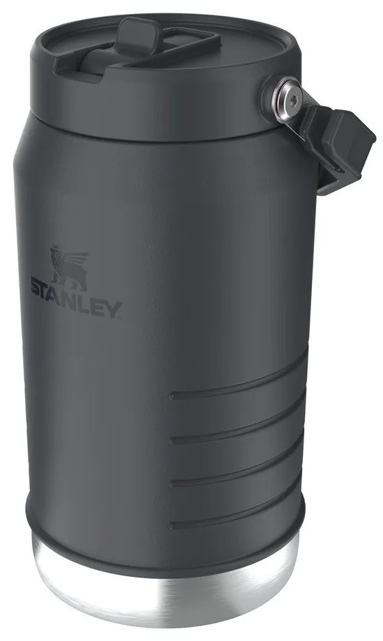 Czarny termos 1,9 l The IceFlow™ Flip Straw 2.0 Black – Stanley