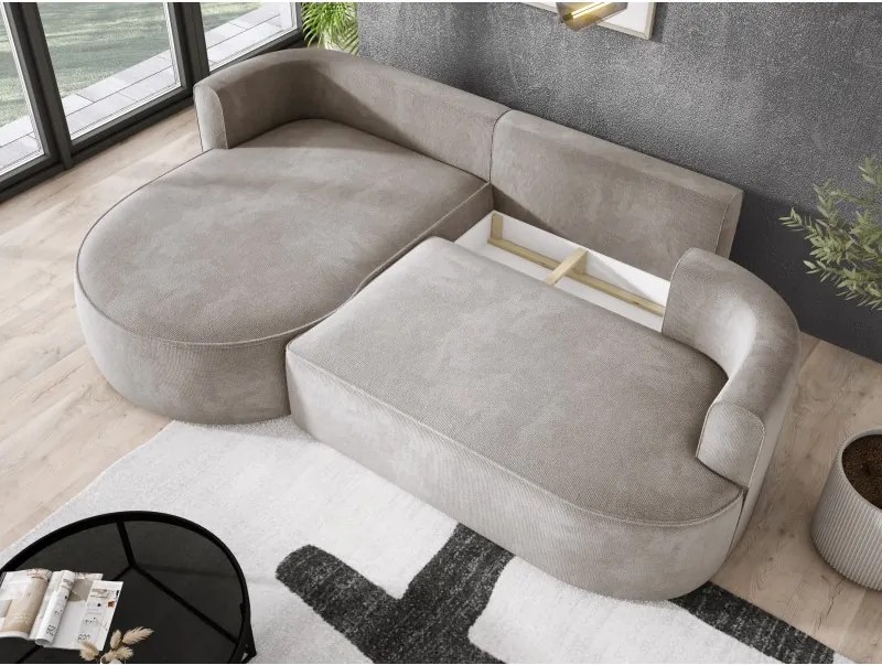 Narożnik FIORE L wolnostojący Prawostronny tkanina Memphis 05 WERSAL