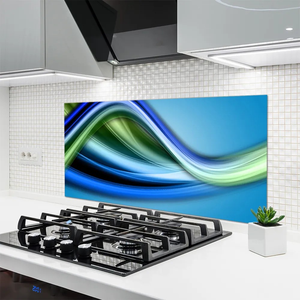 Panel nad blat kuchenny Synteza Kształtów I Kolorów