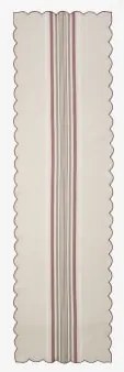 Bieżnik Na Stół 50x160 Cm Z Bawełny Cervik Kremowa Tapioca - Sklum