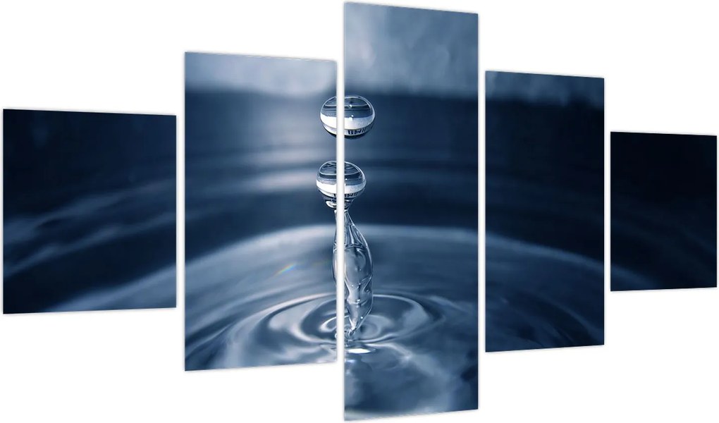 Obraz - Krople (125x70 cm)