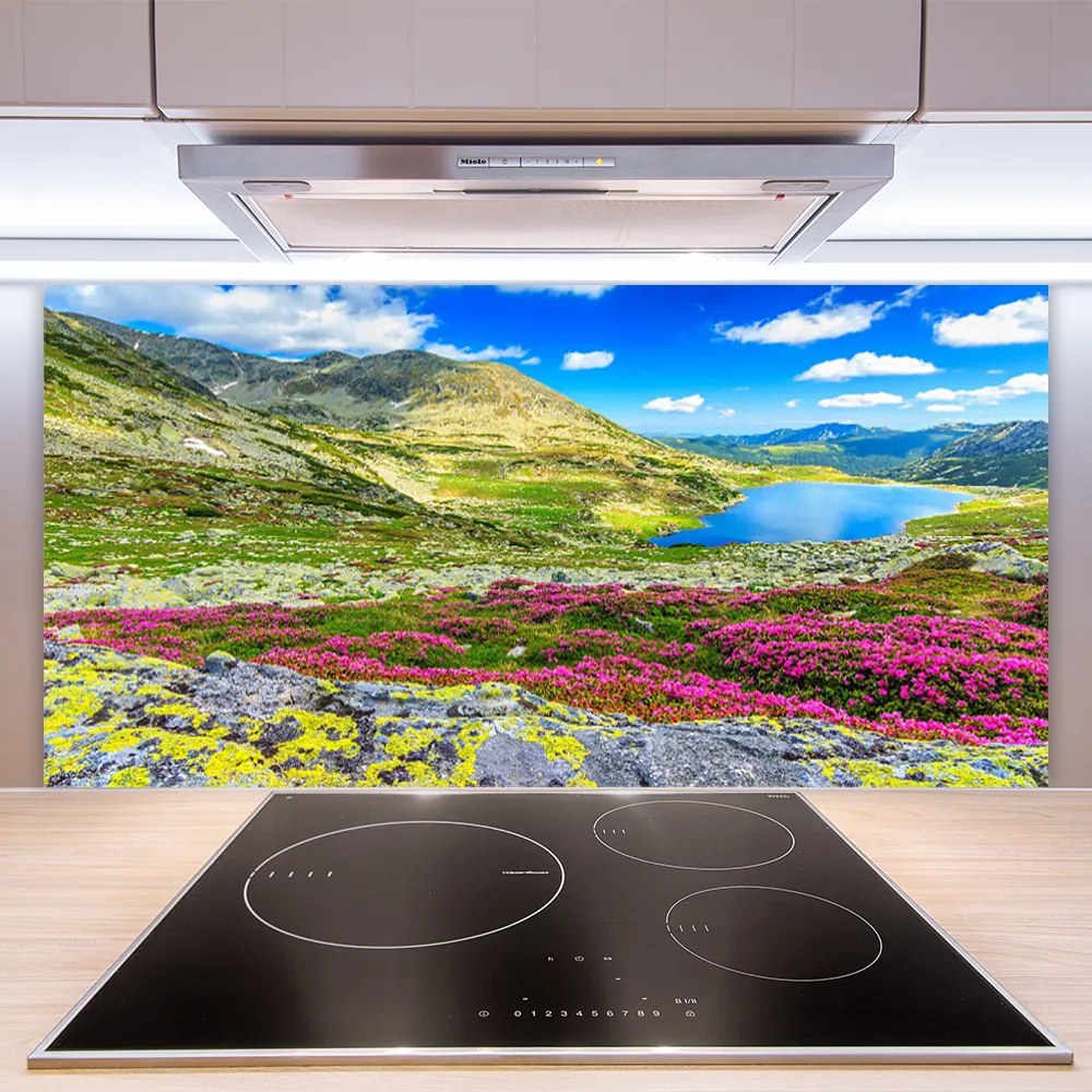 Szkło Ozdobne do Kuchni Zielona Zatoka Pod Górą