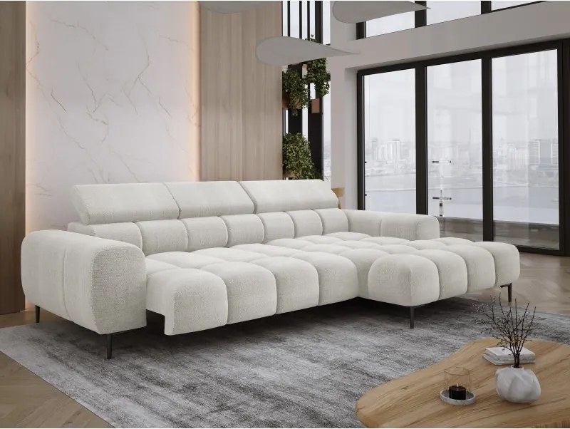 Narożnik PLAZA MINI wolnostojący Prawostronny w tkaninie EDEN 01 WERSAL