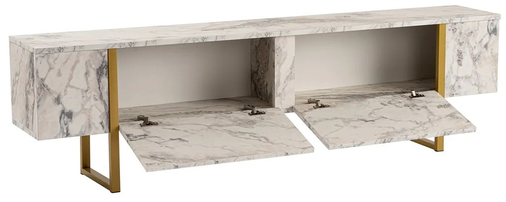 Stolik TV Serenity Gold