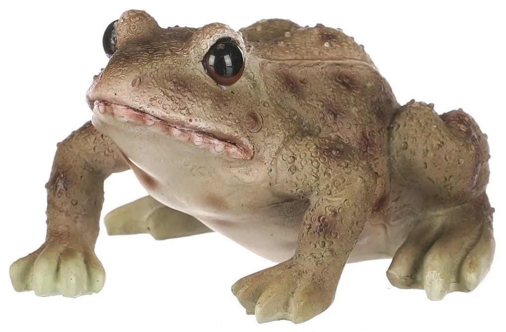 Dekoracja ogrodowa Żaba, 10 x 6 x 8 cm,  polyresin