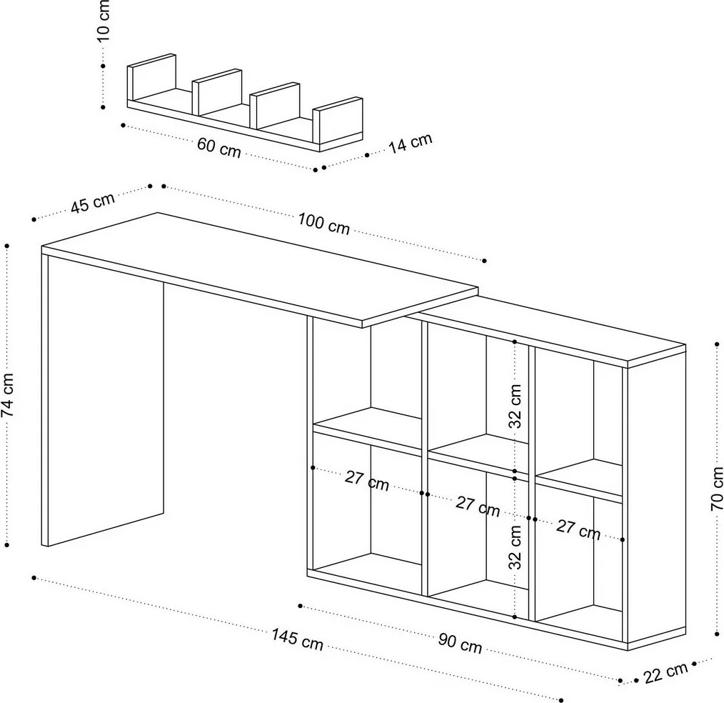 Biurko Jack White and Oak